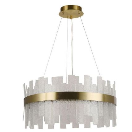 LED Prigušivi kristalni luster na sajli LED/40W/230V 3000-6500K + Daljinski upravljač