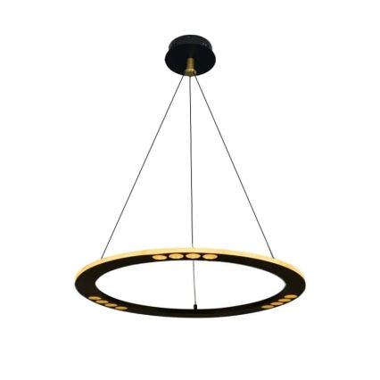 LED Prigušivi luster na sajli LED/40W/230V 3000-6500K + Daljinski upravljač