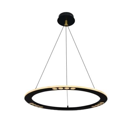 LED Prigušivi luster na sajli LED/40W/230V 3000-6500K + Daljinski upravljač