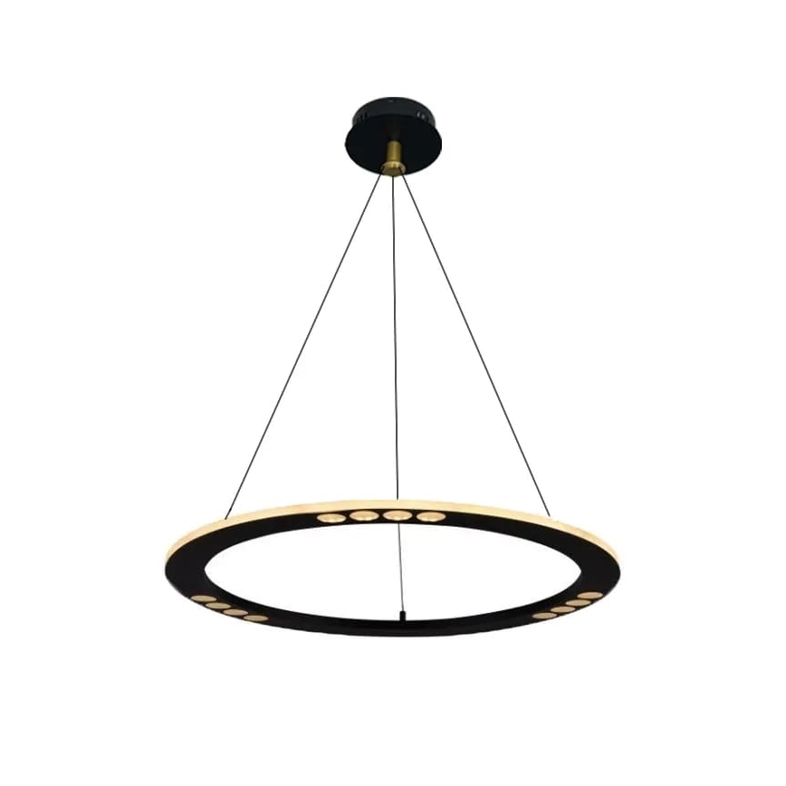 LED Prigušivi luster na sajli LED/40W/230V 3000-6500K + Daljinski upravljač