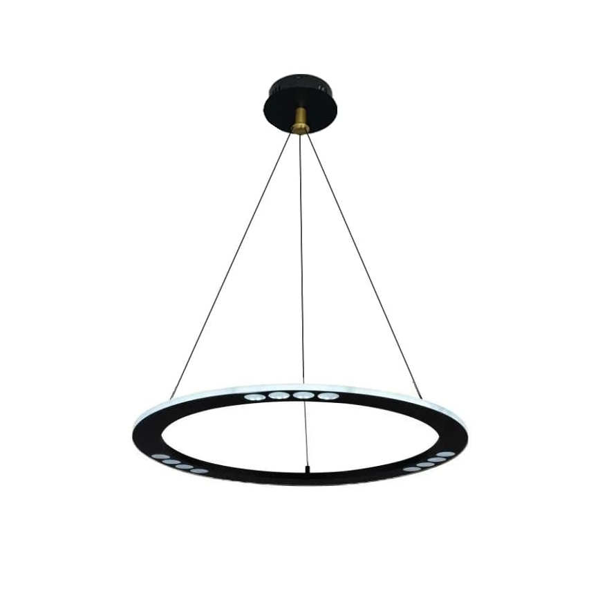 LED Prigušivi luster na sajli LED/40W/230V 3000-6500K + Daljinski upravljač