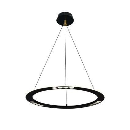 LED Prigušivi luster na sajli LED/40W/230V 3000-6500K + Daljinski upravljač