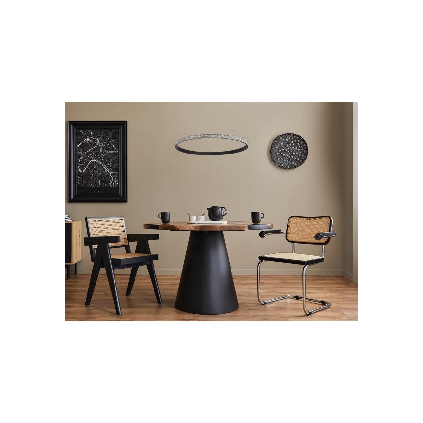 LED Prigušivi luster na sajli LED/40W/230V 3000-6500K pr. 60 cm + Daljinski upravljač
