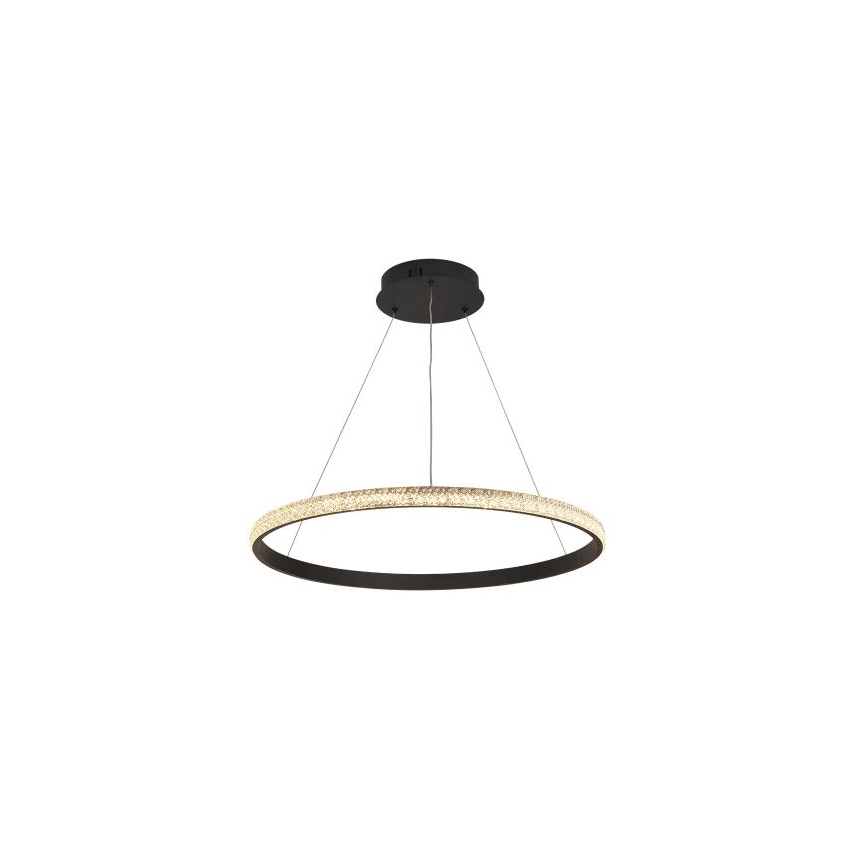 LED Prigušivi luster na sajli LED/40W/230V 3000-6500K pr. 60 cm + Daljinski upravljač