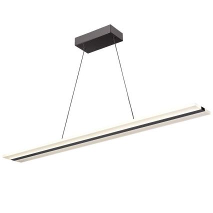 LED Prigušivi luster na sajli LED/40W/230V 3000-6500K krom + Daljinski upravljač