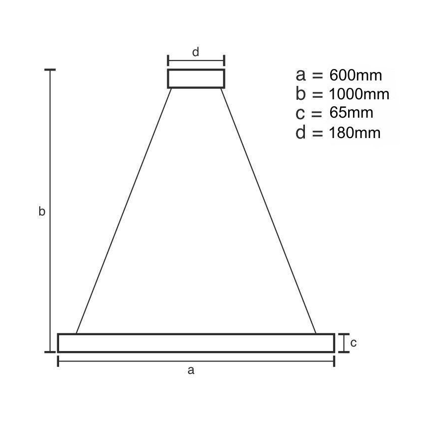 LED Prigušivi kristalni luster na sajli LED/40W/230V 3000-6500K sjajni krom + Daljinski upravljač