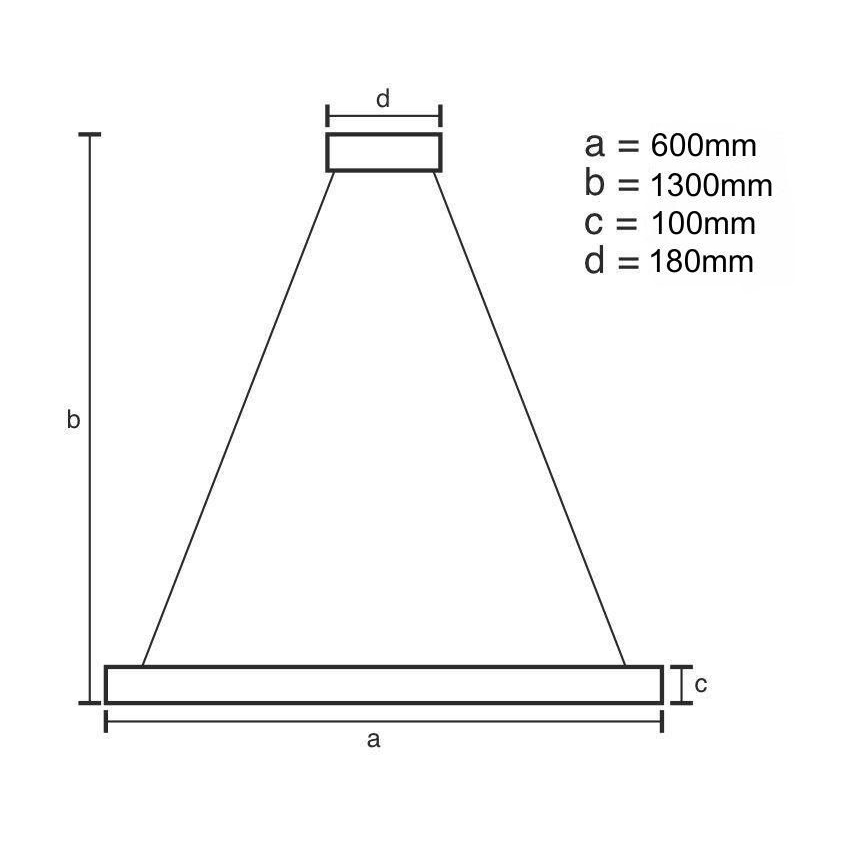 LED Prigušivi kristalni luster na sajli LED/40W/230V 3000-6500K sjajni krom + Daljinski upravljač