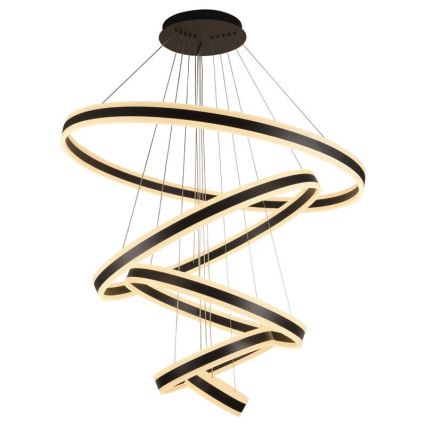 LED Prigušivi luster na sajli LED/420W/230V 3000-6500K pr. 100 cm + Daljinski upravljač