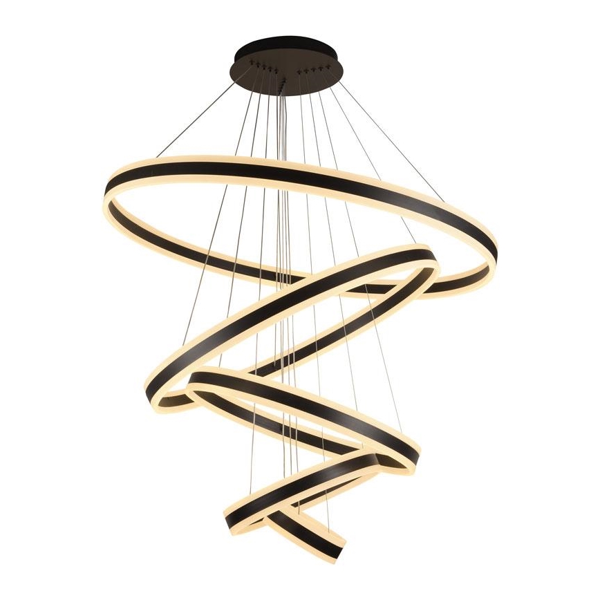 LED Prigušivi luster na sajli LED/420W/230V 3000-6500K pr. 100 cm + Daljinski upravljač