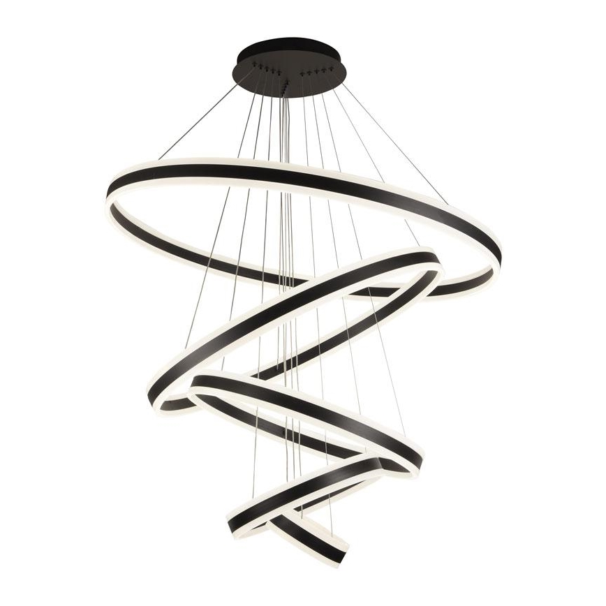 LED Prigušivi luster na sajli LED/420W/230V 3000-6500K pr. 100 cm + Daljinski upravljač