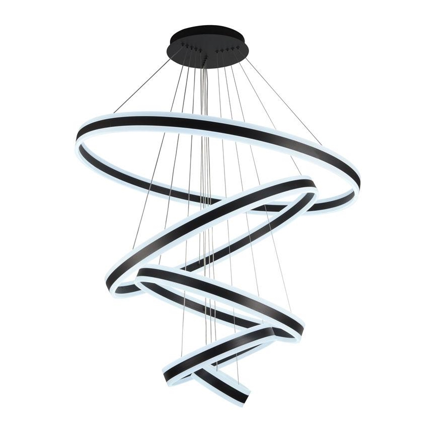 LED Prigušivi luster na sajli LED/420W/230V 3000-6500K pr. 100 cm + Daljinski upravljač