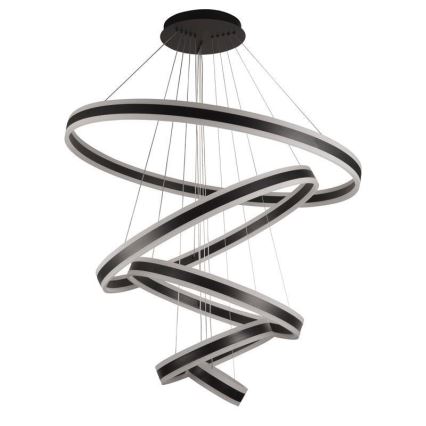 LED Prigušivi luster na sajli LED/420W/230V 3000-6500K pr. 100 cm + Daljinski upravljač