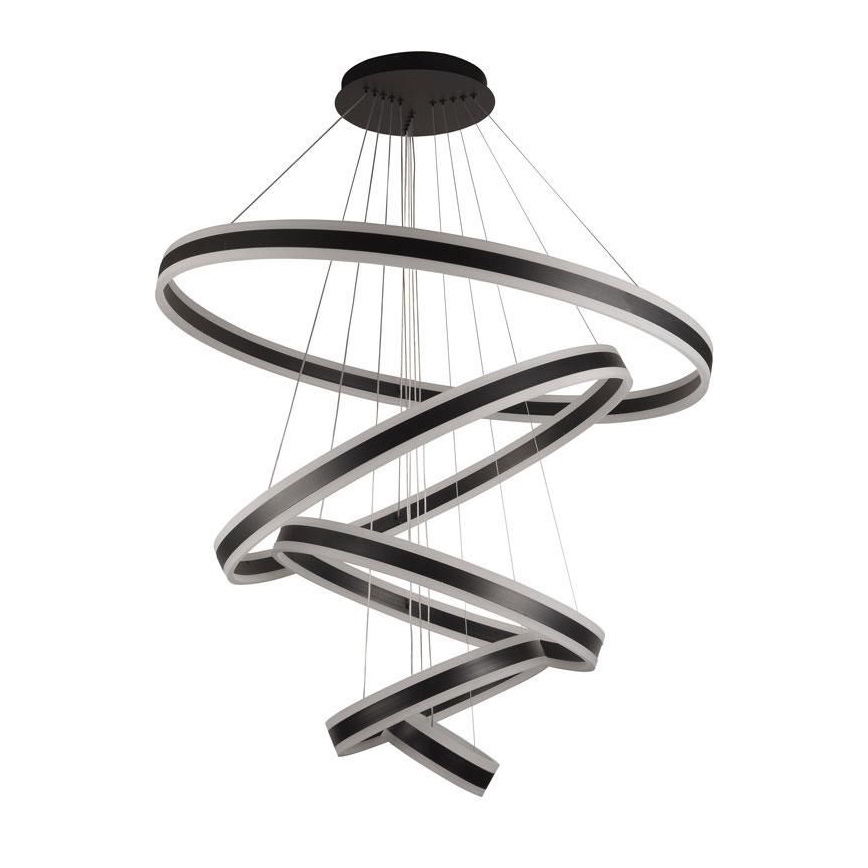 LED Prigušivi luster na sajli LED/420W/230V 3000-6500K pr. 100 cm + Daljinski upravljač