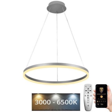 LED Prigušivi luster na sajli LED/42W/230V 3000-6500K + Daljinski upravljač