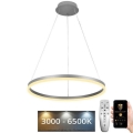 LED Prigušivi luster na sajli LED/42W/230V 3000-6500K pr. 60 cm + Daljinski upravljač