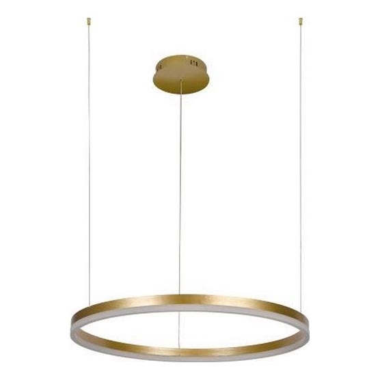 LED Prigušivi luster na sajli LED/42W/230V 3000-6500K pr. 60 cm + Daljinski upravljač