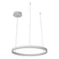 LED Prigušivi luster na sajli LED/42W/230V 3000-6500K pr. 60 cm + Daljinski upravljač