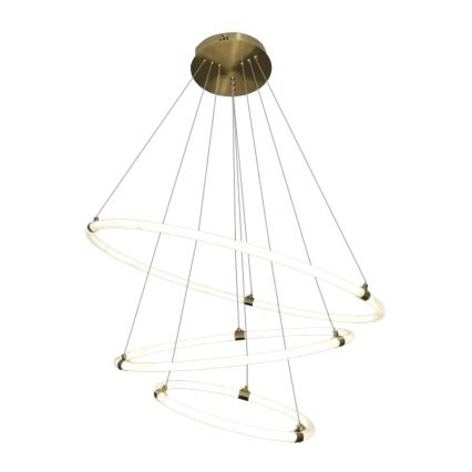 LED Prigušivi luster na sajli LED/45W/230V 3000-6500K pr. 80 cm + Daljinski upravljač
