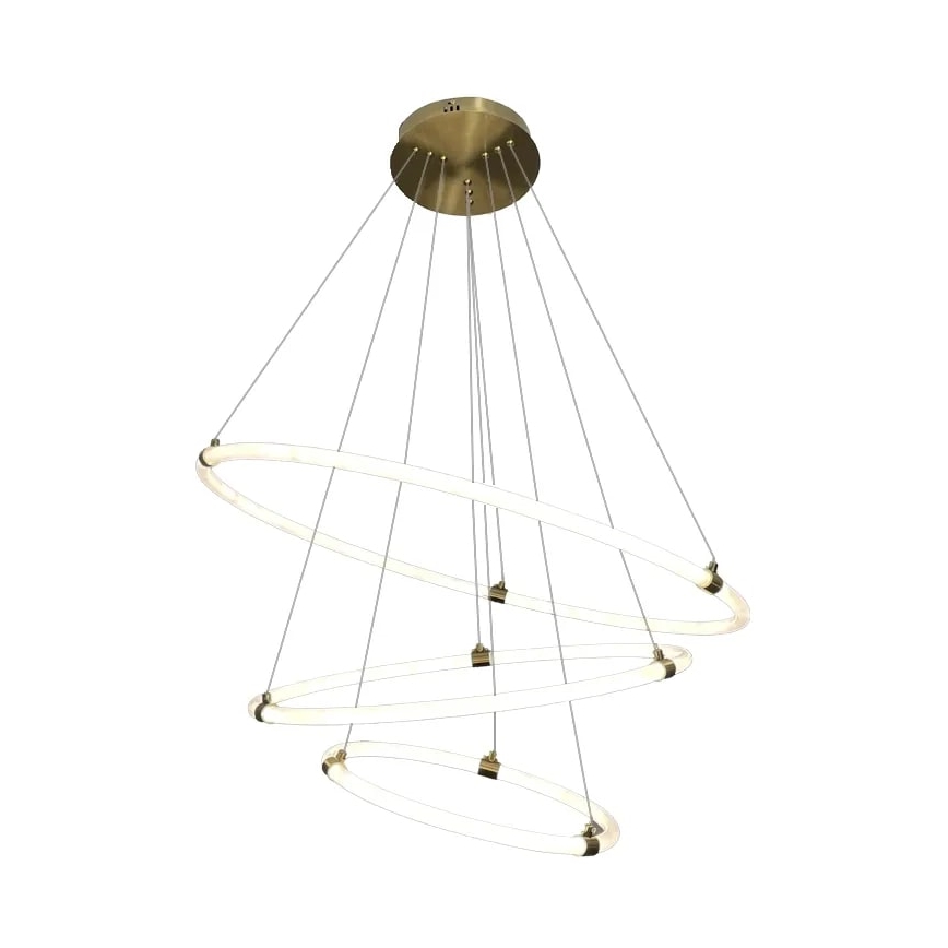 LED Prigušivi luster na sajli LED/45W/230V 3000-6500K pr. 80 cm + Daljinski upravljač