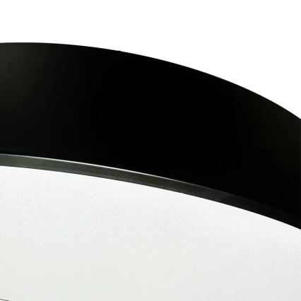 LED Prigušivi luster na sajli LED/50W/230V 3000-6500K crno + Daljinski upravljač