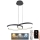 LED Prigušivi luster na sajli LED/50W/230V 3000-6500K + Daljinski upravljač