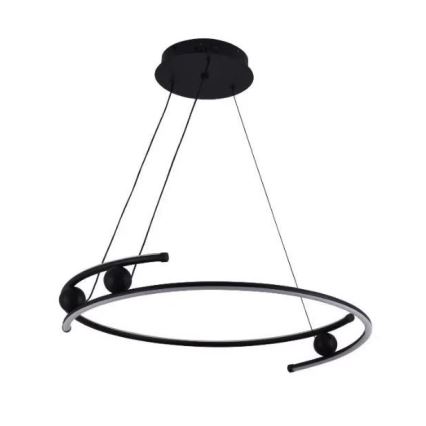 LED Prigušivi luster na sajli LED/50W/230V 3000-6500K pr. 60 cm + Daljinski upravljač