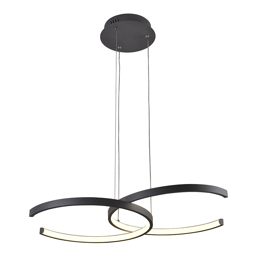 LED Prigušivi luster na sajli LED/50W/230V 3000-6500K + daljinski upravljač