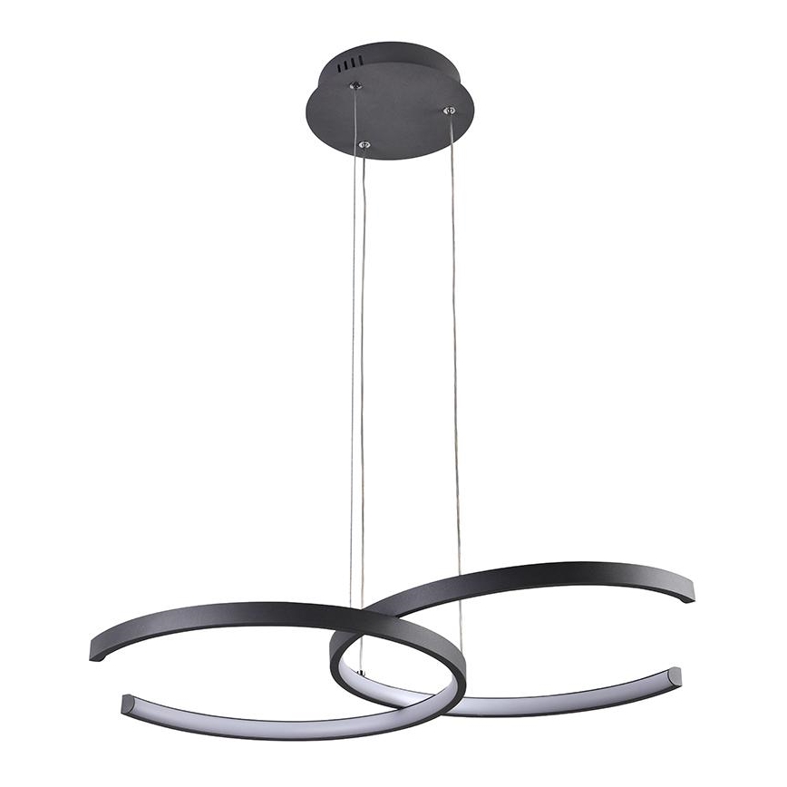 LED Prigušivi luster na sajli LED/50W/230V 3000-6500K + daljinski upravljač