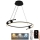 LED Prigušivi luster na sajli LED/50W/230V 3000-6500K pr. 60 cm + Daljinski upravljač