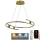 LED Prigušivi luster na sajli LED/50W/230V 3000-6500K pr. 60 cm + Daljinski upravljač