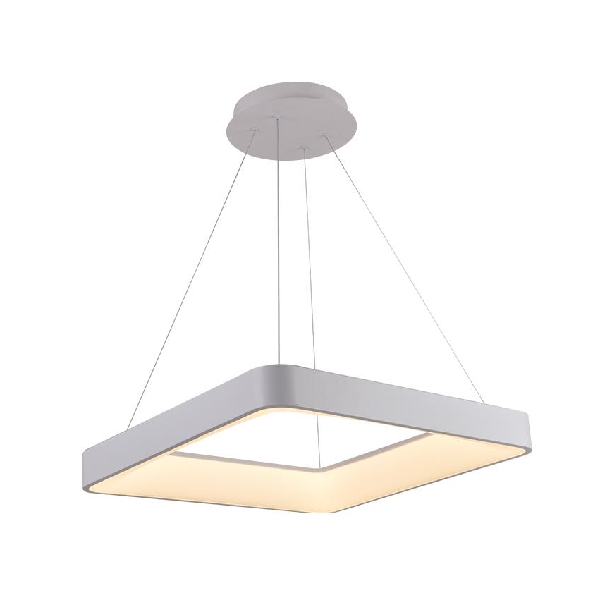 LED Prigušivi luster na sajli LED/55W/230V 3000-6500K bela + Daljinski upravljač