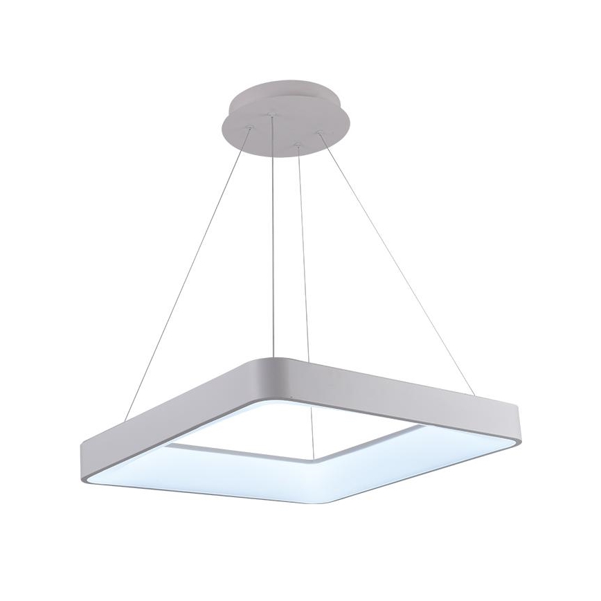 LED Prigušivi luster na sajli LED/55W/230V 3000-6500K bela + Daljinski upravljač
