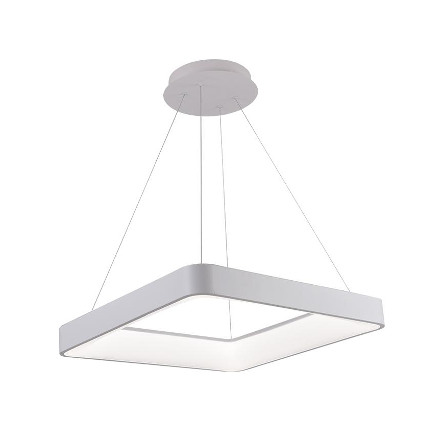 LED Prigušivi luster na sajli LED/55W/230V 3000-6500K bela + Daljinski upravljač