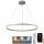 LED Prigušivi luster na sajli LED/55W/230V 3000-6500K + Daljinski upravljač