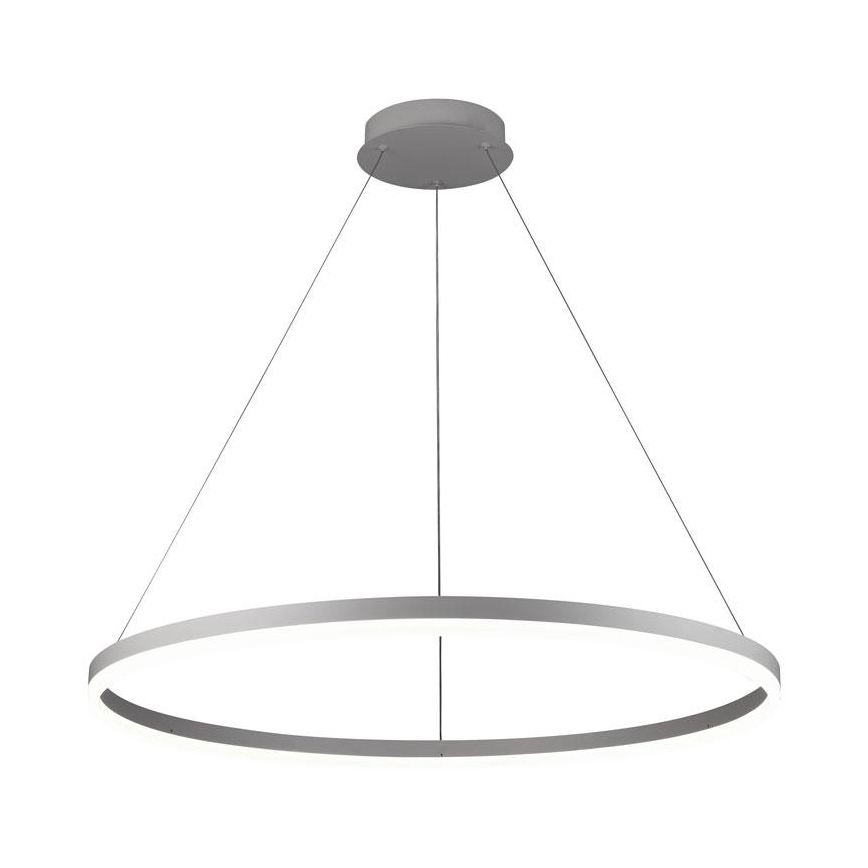 LED Prigušivi luster na sajli LED/55W/230V 3000-6500K pr. 80 cm + Daljinski upravljač