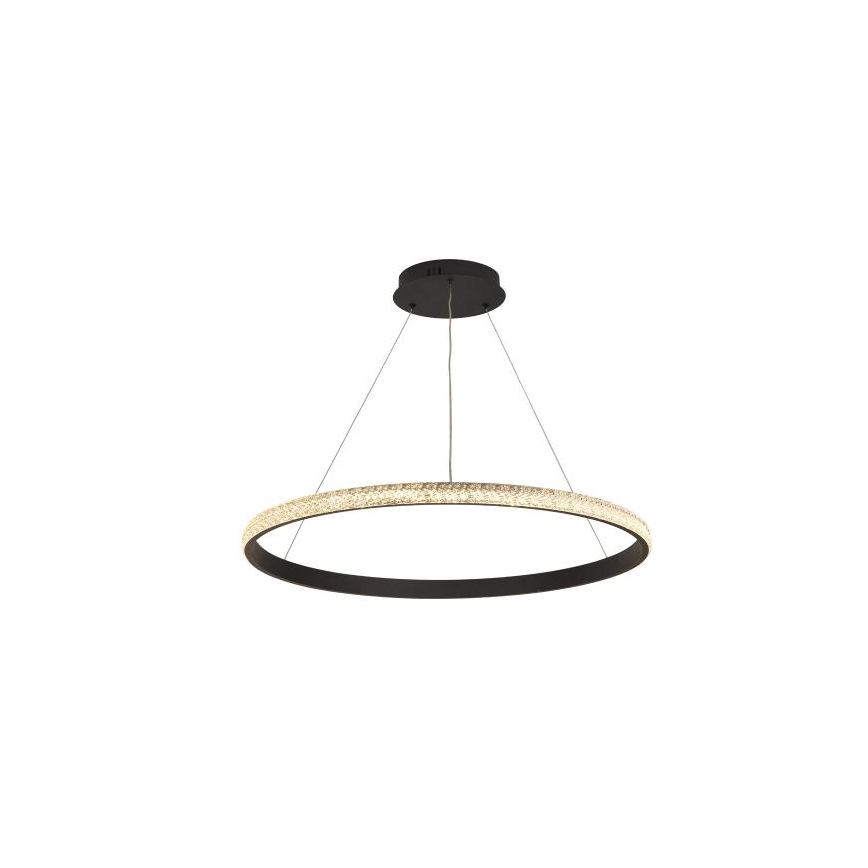 LED Prigušivi luster na sajli LED/55W/230V 3000-6500K pr. 80 cm + Daljinski upravljač