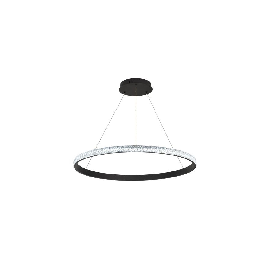 LED Prigušivi luster na sajli LED/55W/230V 3000-6500K pr. 80 cm + Daljinski upravljač