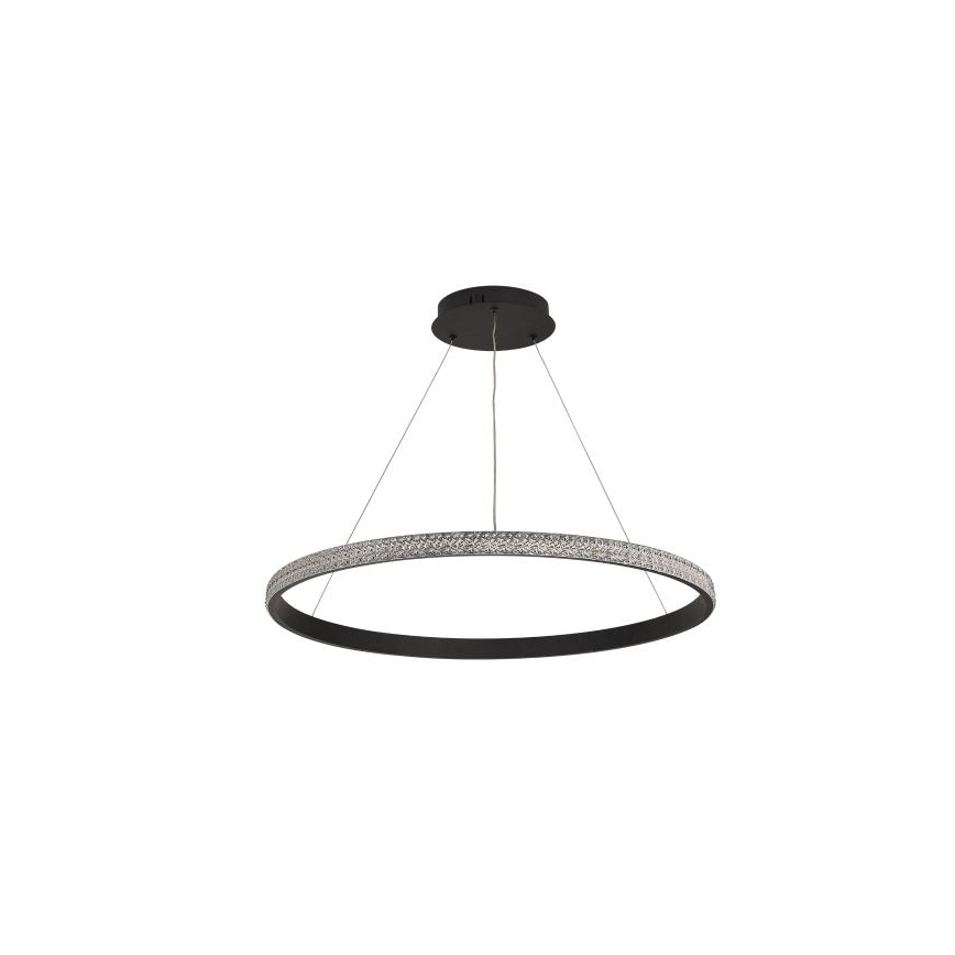 LED Prigušivi luster na sajli LED/55W/230V 3000-6500K pr. 80 cm + Daljinski upravljač