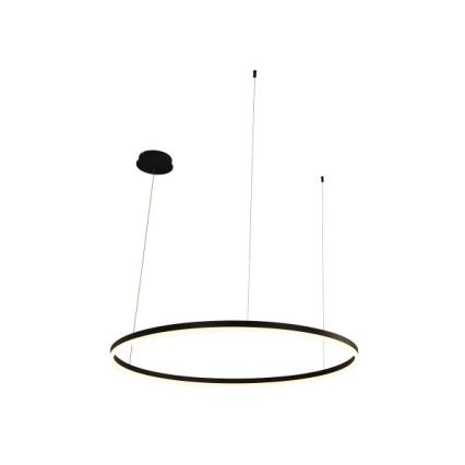 LED Prigušivi luster na sajli LED/55W/230V 3000-6500K pr. 80 cm + Daljinski upravljač