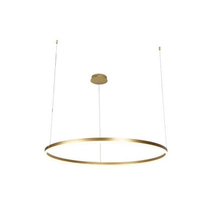 LED Prigušivi luster na sajli LED/55W/230V 3000-6500K pr. 80 cm + Daljinski upravljač