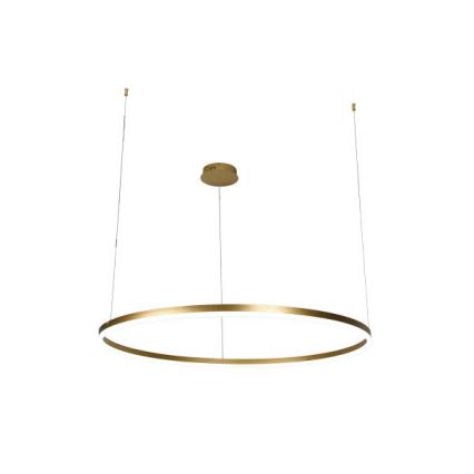 LED Prigušivi luster na sajli LED/55W/230V 3000-6500K pr. 80 cm + Daljinski upravljač