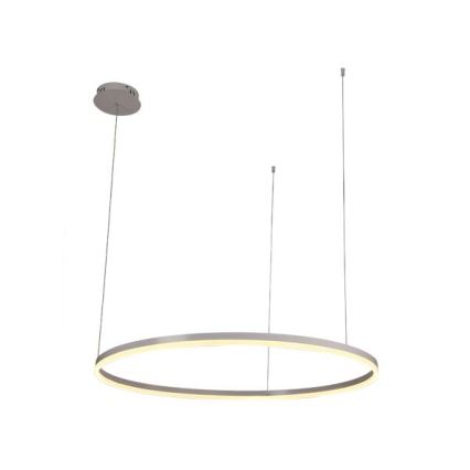 LED Prigušivi luster na sajli LED/55W/230V 3000-6500K pr. 80 cm + Daljinski upravljač