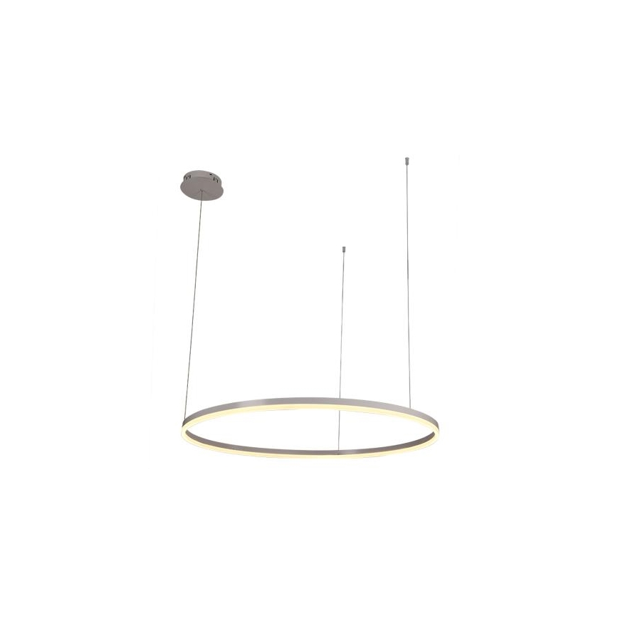 LED Prigušivi luster na sajli LED/55W/230V 3000-6500K pr. 80 cm + Daljinski upravljač