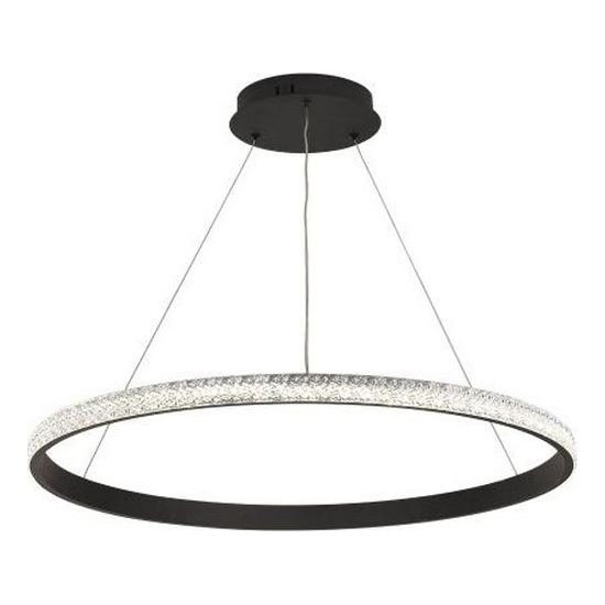 LED Prigušivi luster na sajli LED/55W/230V 3000-6500K pr. 80 cm + Daljinski upravljač