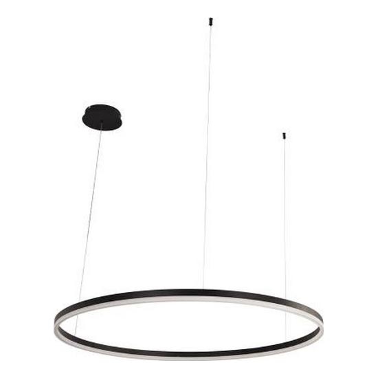 LED Prigušivi luster na sajli LED/55W/230V 3000-6500K pr. 80 cm + Daljinski upravljač