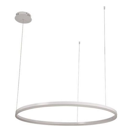 LED Prigušivi luster na sajli LED/55W/230V 3000-6500K pr. 80 cm + Daljinski upravljač