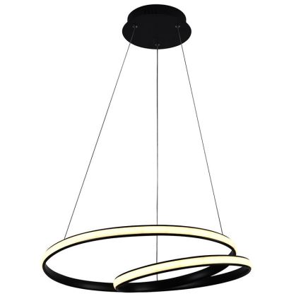 LED Prigušivi luster na sajli LED/65W/230V 3000-6500K pr. 56 cm + Daljinski upravljač