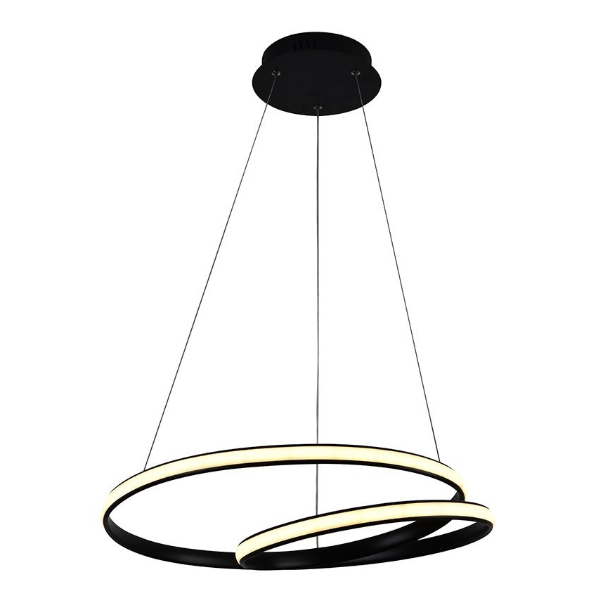 LED Prigušivi luster na sajli LED/65W/230V 3000-6500K pr. 56 cm + Daljinski upravljač