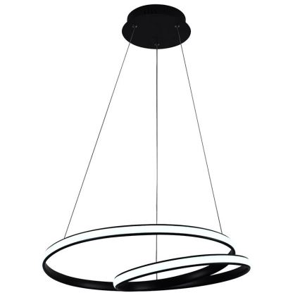 LED Prigušivi luster na sajli LED/65W/230V 3000-6500K pr. 56 cm + Daljinski upravljač