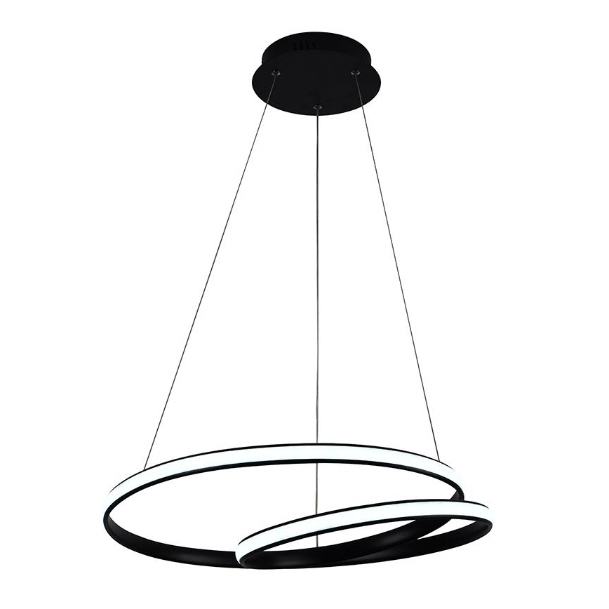 LED Prigušivi luster na sajli LED/65W/230V 3000-6500K pr. 56 cm + Daljinski upravljač